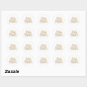 Blijf Positief Leuke Motivatie Sticker (Vel)