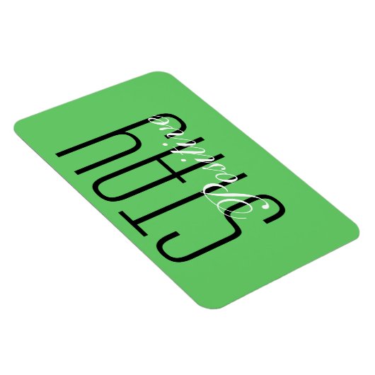 Blijf positief Magnet Magneet (Rechterzijde)