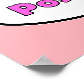 Blijf positief! poster (Hoek)