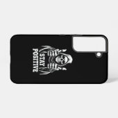 Blijf Positief Samsung Galaxy Hoesje (Achterkant horizontaal)