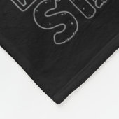 Blijf positief Skeleton Grim Reaper Halloween Fleece Deken (Hoek)