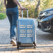 Blijf Positief Sticker (Koffer Insitu)