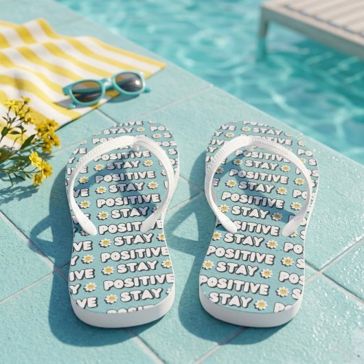 Blijf Positief Teenslippers