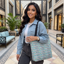 Blijf Positief Tote Bag