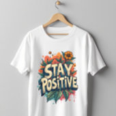 Blijf positief Tri-Blend shirt