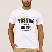Blijf positief Vibes T-shirt (Voorkant)