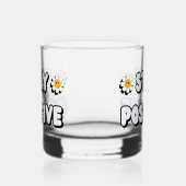 Blijf Positief Whisky Glas (Links)