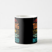 Blijf praten als ik geïnteresseerd ben in Sarca. Koffiemok (Center)