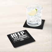 Blijf praten, ik stel je voor kartonnen onderzetters (Insitu)