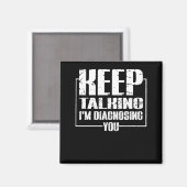 Blijf praten, ik stel je voor magneet (Voorkant / Achterkant)