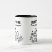 Blijf praten ik stel je voor mok (Midden)