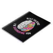 Blijf praten, ik stel je voor notitieboek (Linkerzijde)