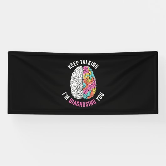 Blijf praten, ik stel je voor spandoek (Horizontaal)