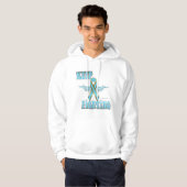 Blijf prostaatkanker bestrijden Mannen Hoodie (Voorkant volledig)