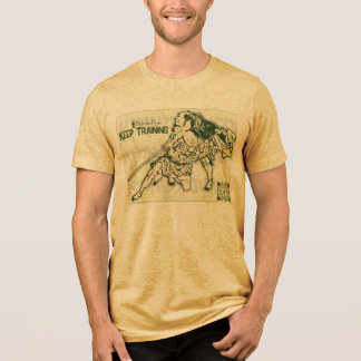 BLIJF QR-Shirt TRAINEN Tri-Blend Shirt