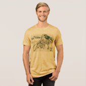 BLIJF QR-Shirt TRAINEN Tri-Blend Shirt (Voorkant volledig)