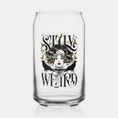 Blijf Raar Blikvorm Glas (Voorkant)
