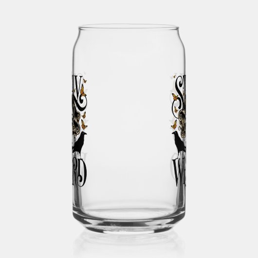Blijf Raar Blikvorm Glas (Rechts)