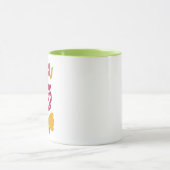 Blijf raar Bloemen Mok (Midden)