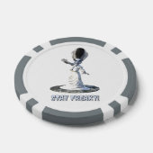 Blijf raar! Bruid van Frankenstein Poker Chips (Enkel)