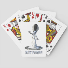 Blijf raar! Bruid van Frankenstein Pokerkaarten