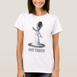 Blijf raar! Bruid van Frankenstein T-shirt