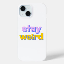 Blijf raar iPhone 15 case