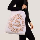 Blijf raar crossbody tas (Dichtbij)