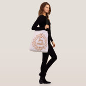 Blijf raar crossbody tas (Op model)