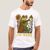 Blijf raar en stoer op t-shirt (Voorkant)