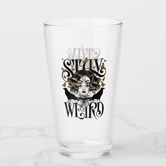 Blijf Raar Glas (Voorkant)