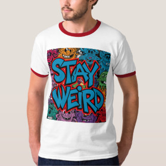 Blijf raar - Graffiti Streetwear Graphic T-shirt