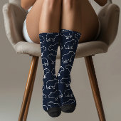 Blijf raar grappig Capybara patroon Sokken