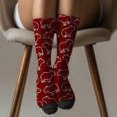 Blijf raar grappig Capybara patroon Sokken