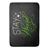 Blijf raar Introvert, nerd, nerd Badmat (Voorkant Verticaal)