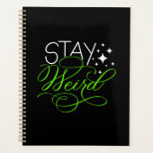 Blijf raar Introvert, nerd, nerd Planner (Voorkant)