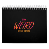 Blijf raar kalender (Hoes)