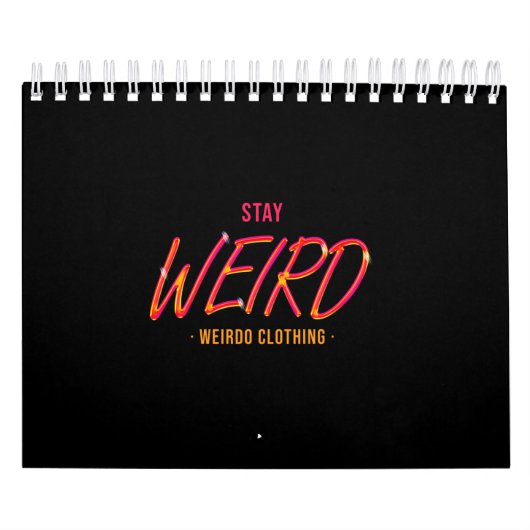 Blijf raar kalender (Hoes)