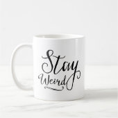 Blijf raar koffiemok (Links)