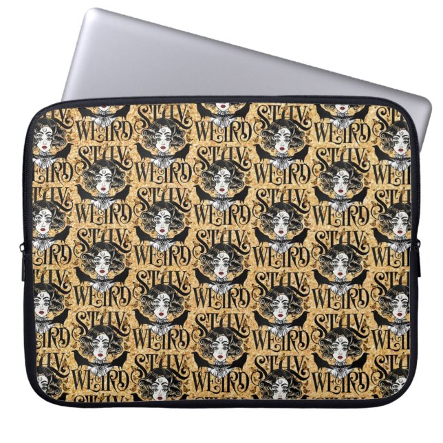 Blijf Raar Laptop Sleeve (Voorkant)