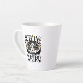 Blijf Raar Latte Mok (Linkerhoek)