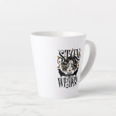 Blijf Raar Latte Mok (Rechterhoek)