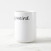 Blijf raar – leuk & uniek koffiemok (Center)