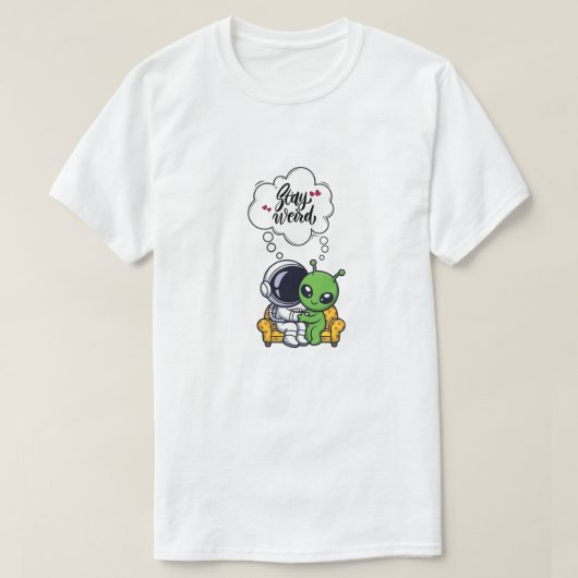 Blijf Raar Liefde T-shirt (Design voorkant)