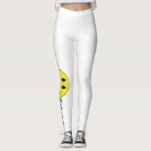 Blijf raar met Smilie Face Leggings (Voorkant)
