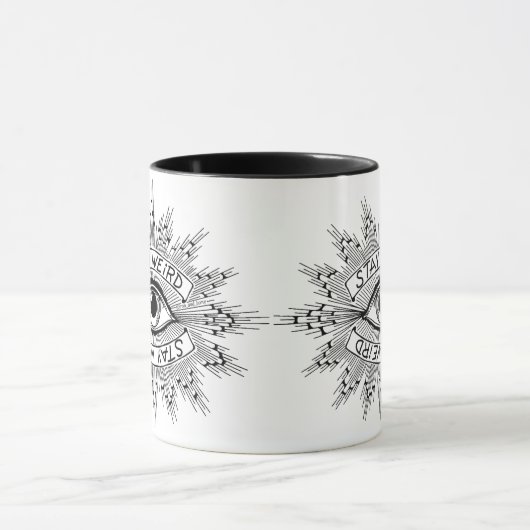 Blijf raar Mok (Midden)