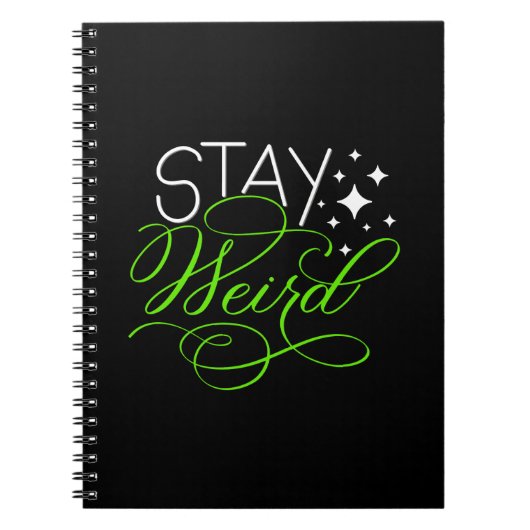 Blijf raar notitieboek (Voorkant)