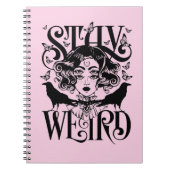 Blijf raar notitieboek (Voorkant)