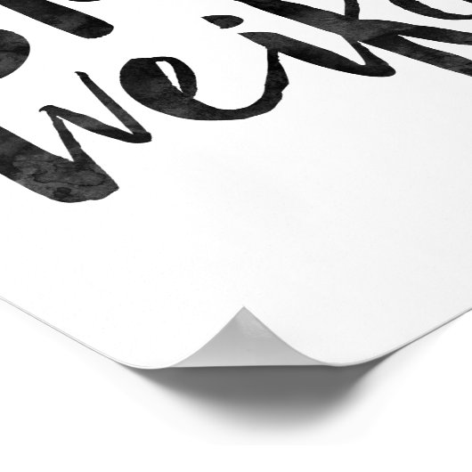 Blijf raar poster (Hoek)