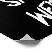 Blijf raar poster (Hoek)